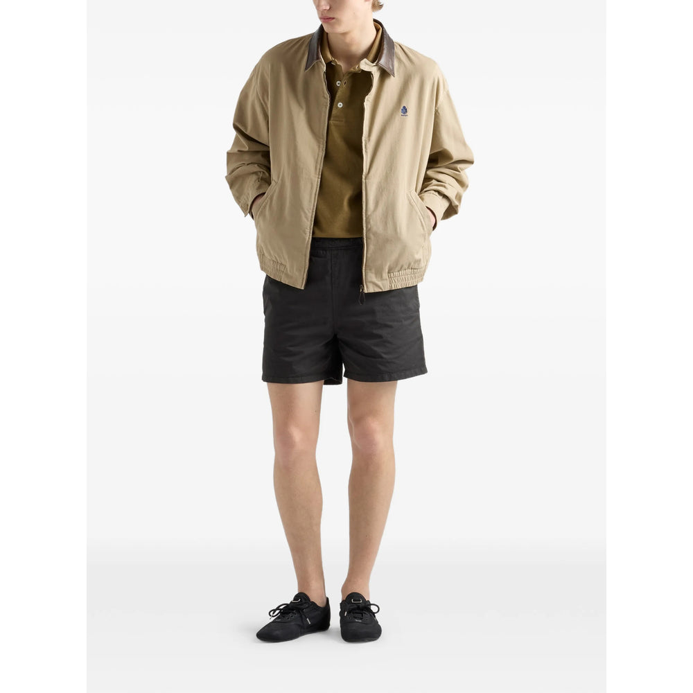Prada Brown Polo Shirts Men