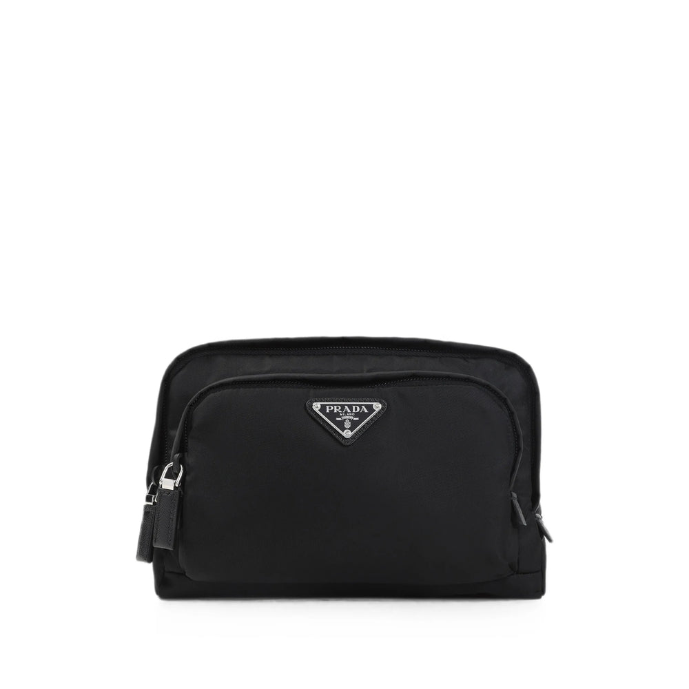 Prada Black Wash Bags Men