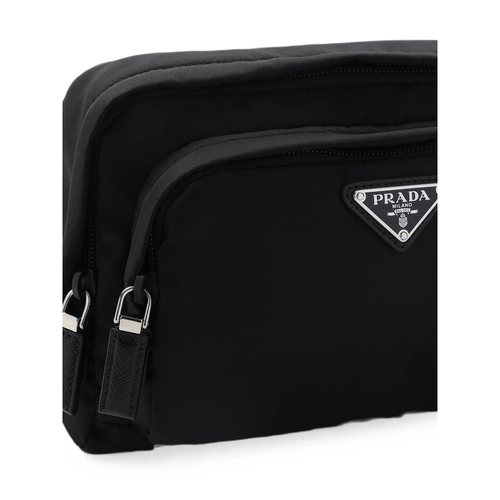 Prada Black Wash Bags Men