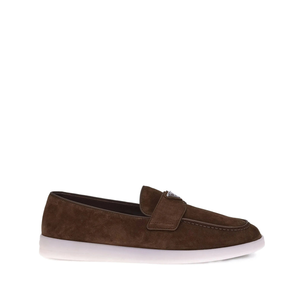 Prada Brown Loafers Men