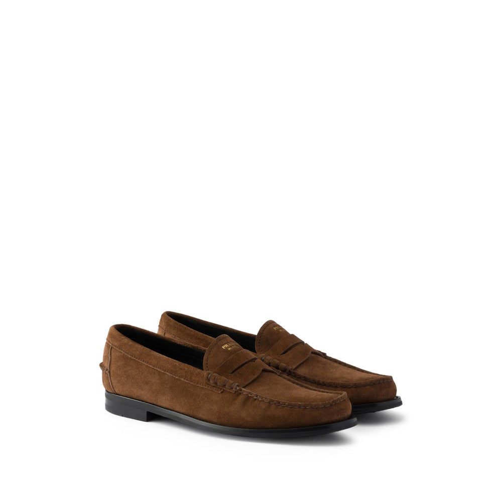 Prada Brown Loafers Men
