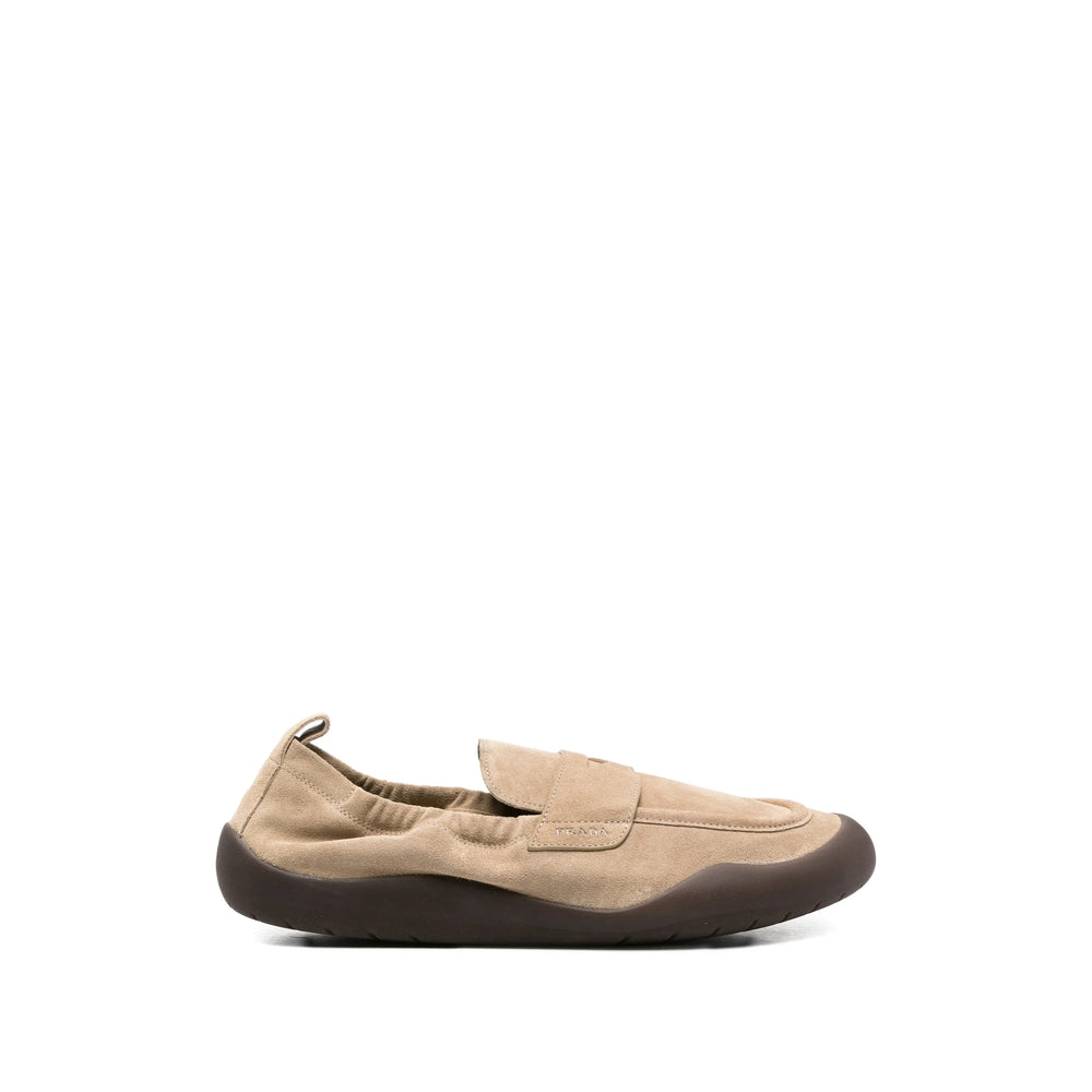 Prada Neutrals Loafers Men