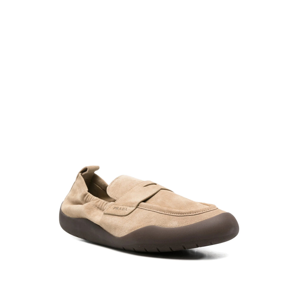 Prada Neutrals Loafers Men