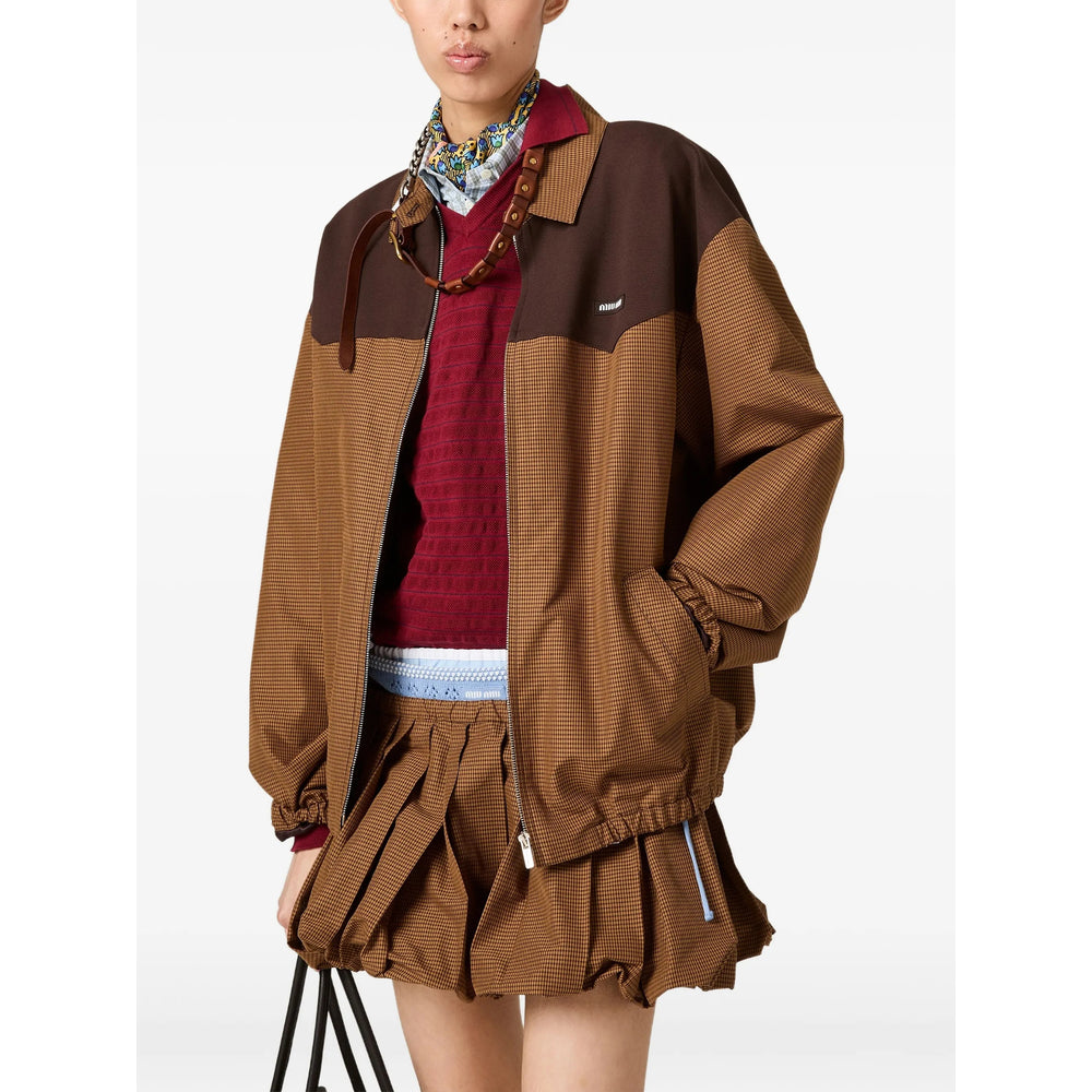 Miu Miu Brown Jackets - Bomber Jackets Women