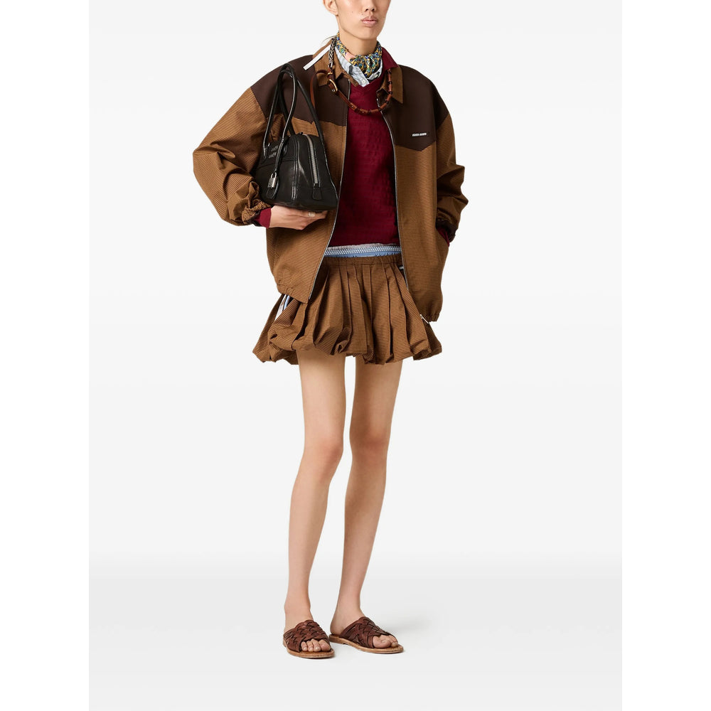 Miu Miu Brown Jackets - Bomber Jackets Women