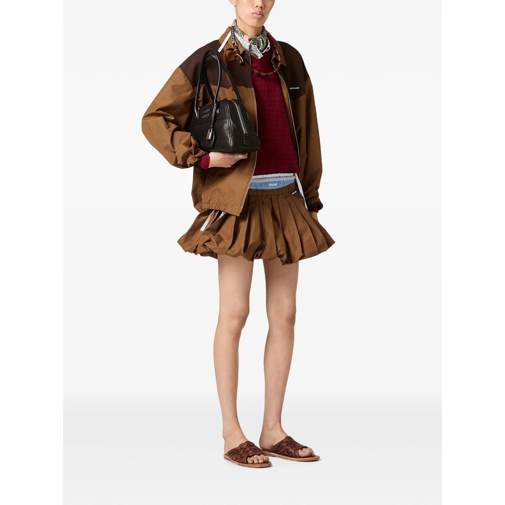 Miu Miu Brown Skirts - Pleated Skirts Women