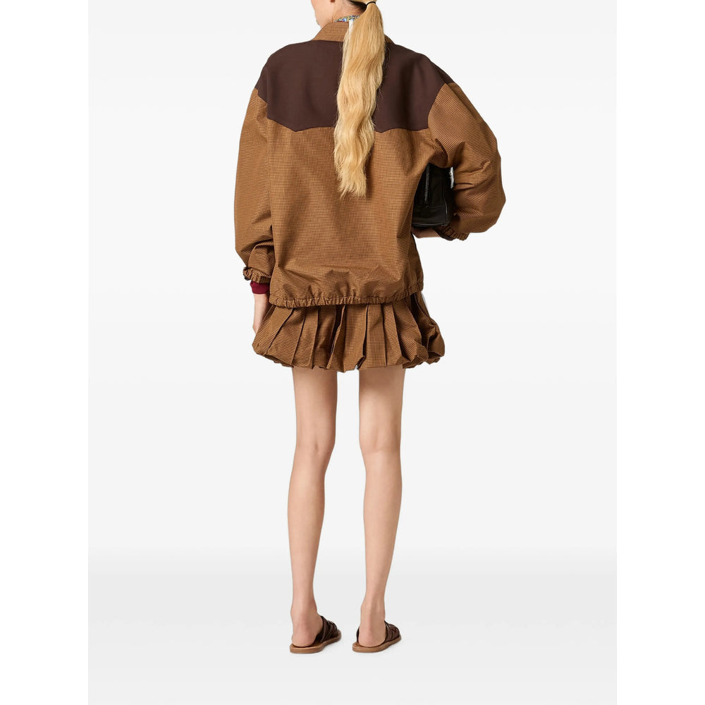 Miu Miu Brown Skirts - Pleated Skirts Women
