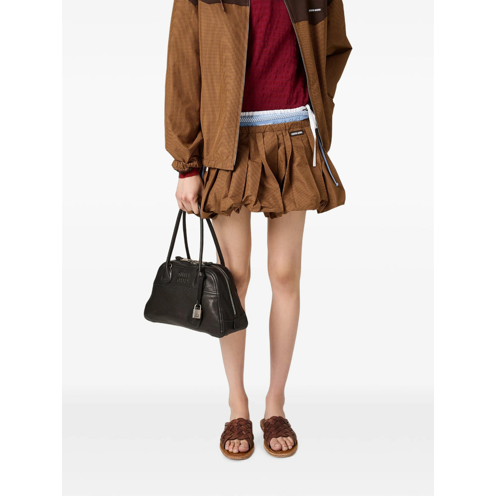 Miu Miu Brown Skirts - Pleated Skirts Women
