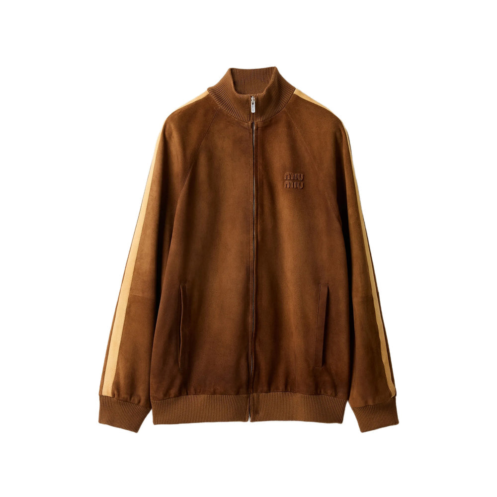 Miu Miu Brown Jackets - Leather Jackets Women