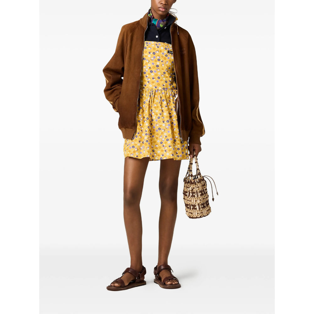 Miu Miu Brown Jackets - Leather Jackets Women