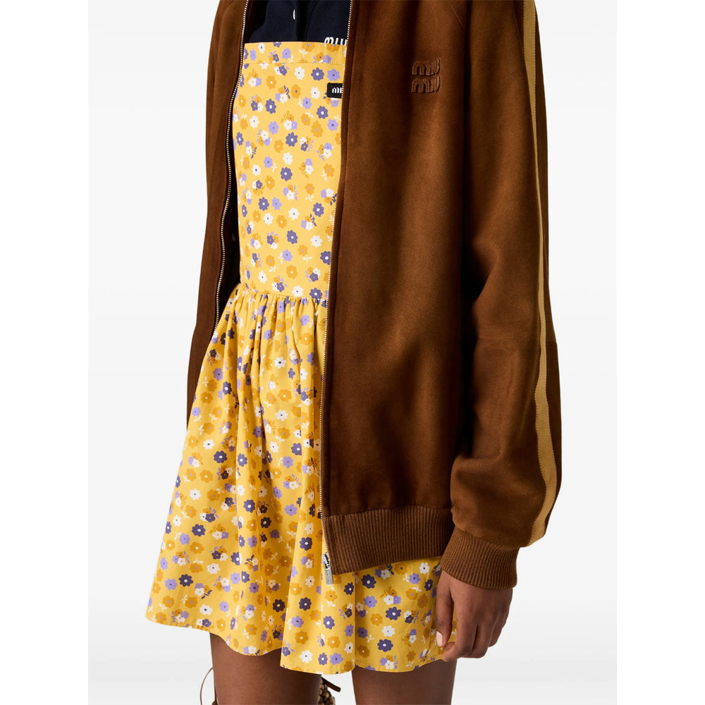 Miu Miu Brown Jackets - Leather Jackets Women