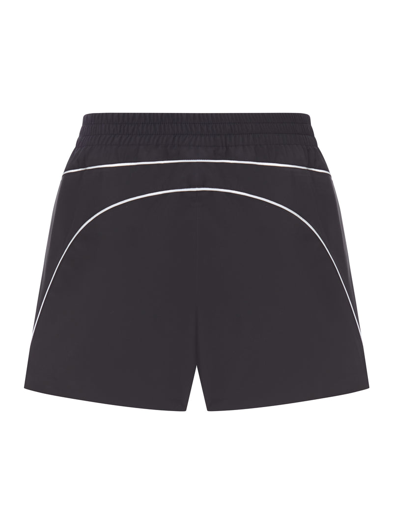 Balenciaga Women Techwear Shorts In Soft Technical Fabric