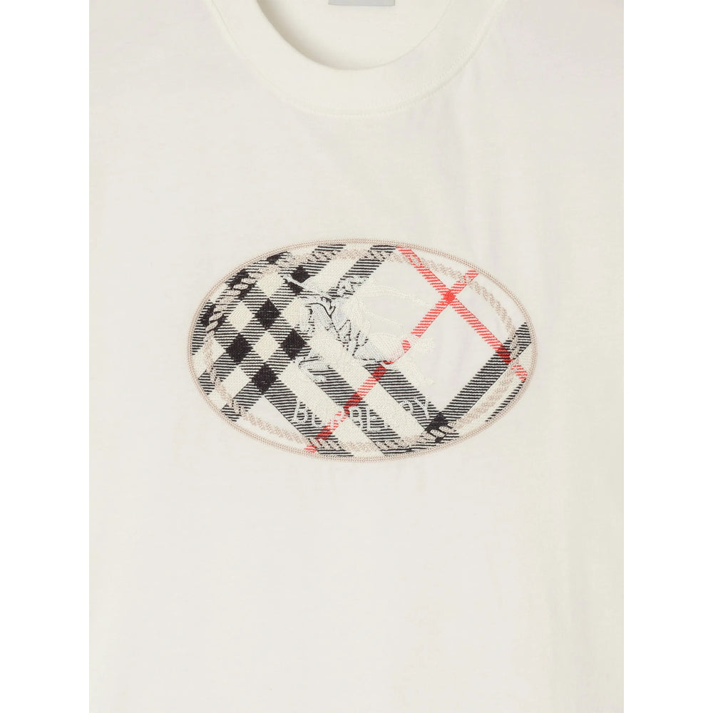 Burberry White T-Shirts & Vests - T-Shirts Men