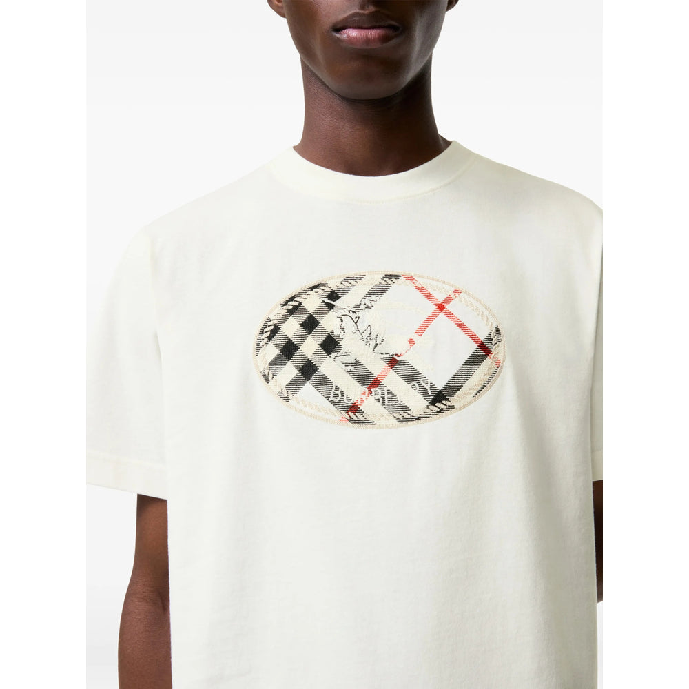 Burberry White T-Shirts & Vests - T-Shirts Men