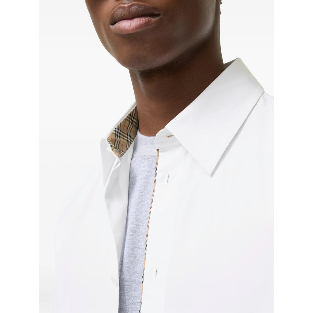 Burberry White Shirts Men