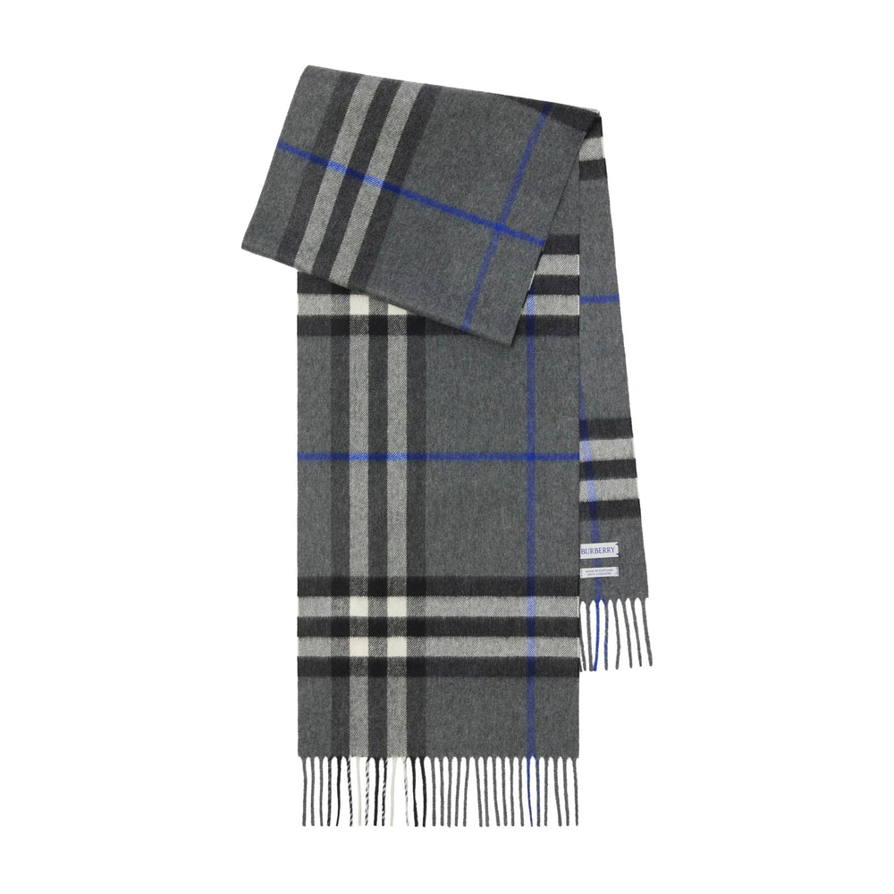 Burberry Grey Scarves Men