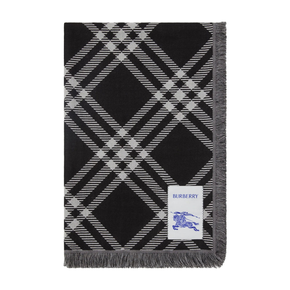 Burberry Black Scarves Men