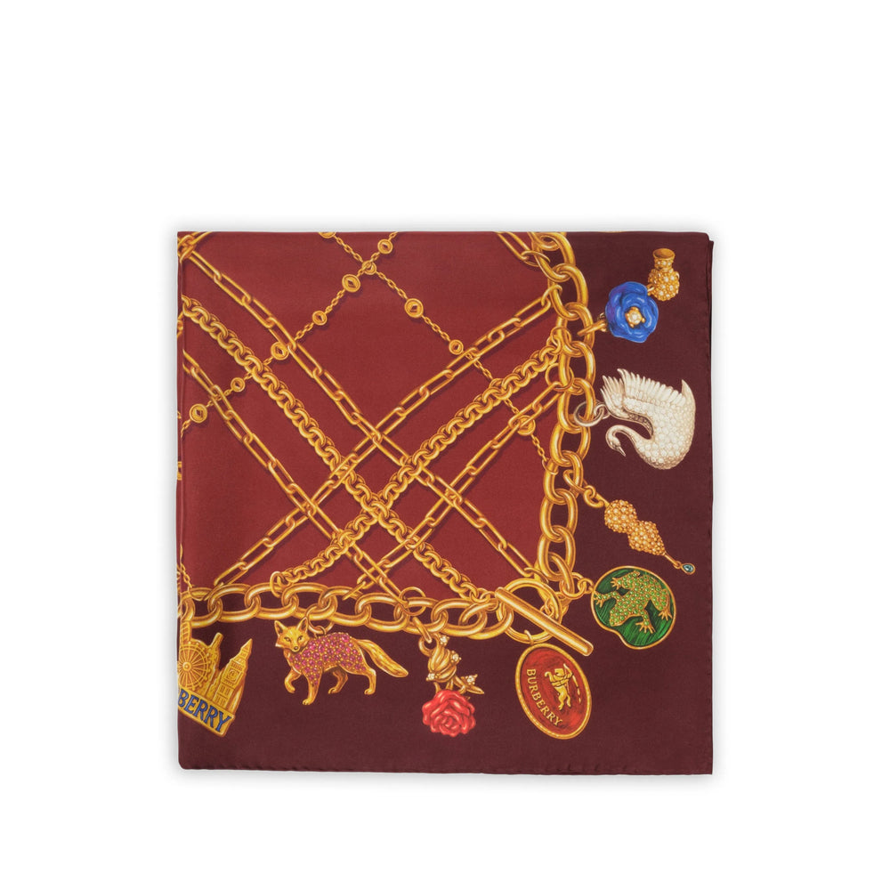 Burberry Red Scarves Men