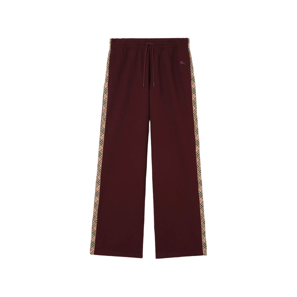 Burberry Red Trousers - Track Pants Women