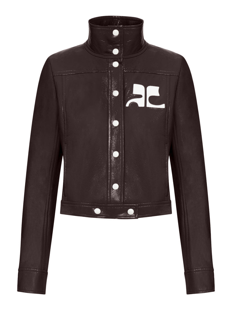 Courreges Women Re-Edition Vinyl Jacket