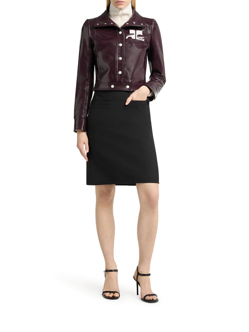 Courreges Women Re-Edition Vinyl Jacket