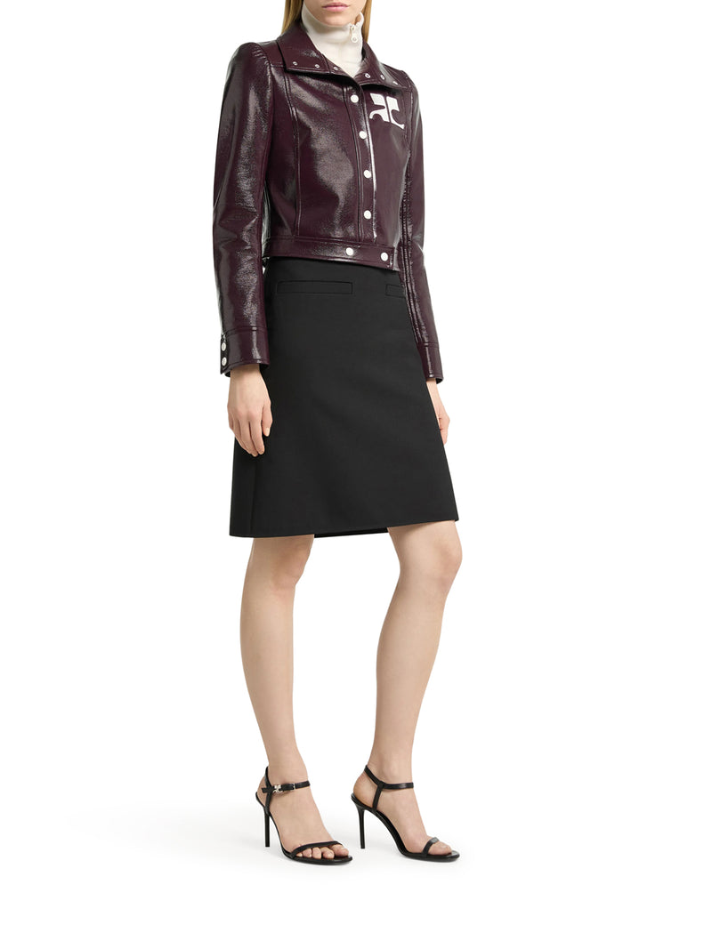 Courreges Women Re-Edition Vinyl Jacket