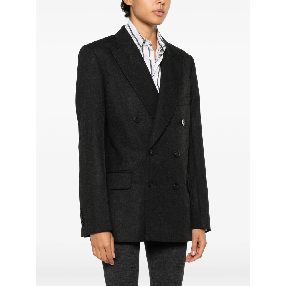 Victoria Beckham Grey Jackets - Blazers Women