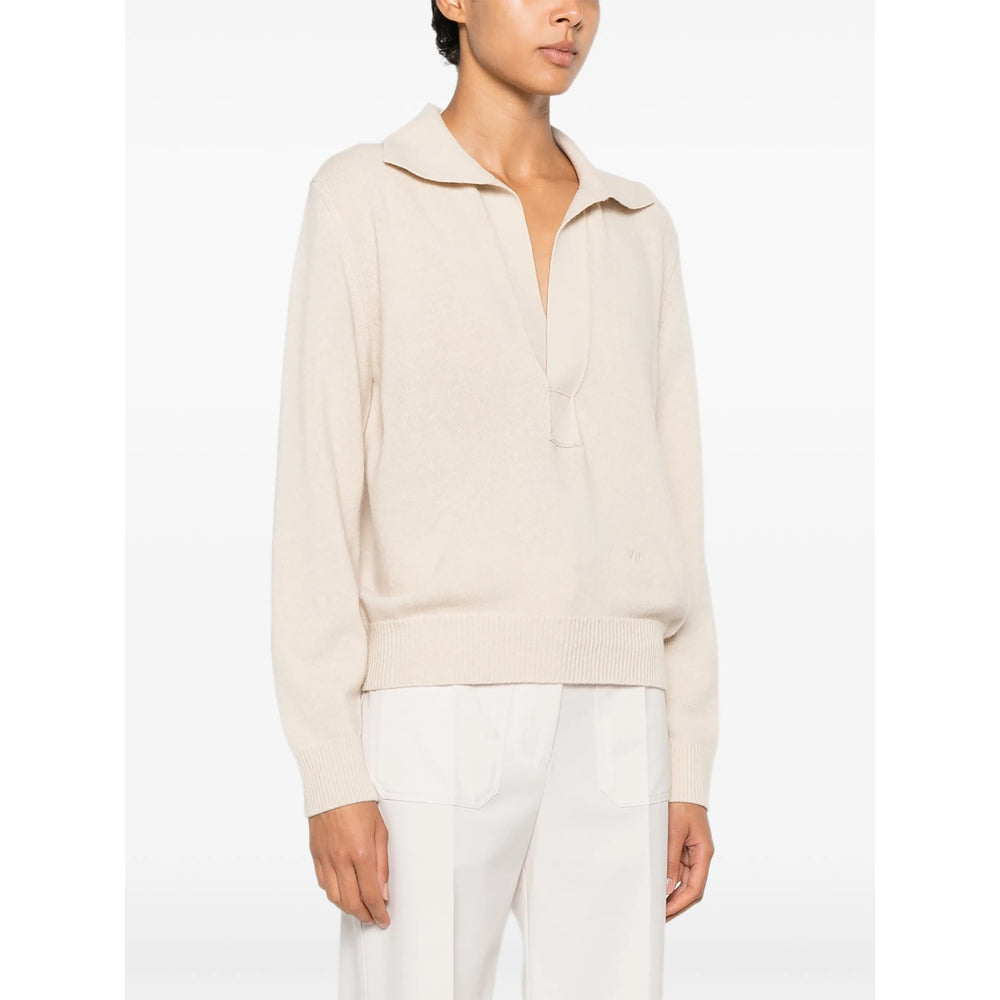 Victoria Beckham Neutrals Knitwear - Jumpers Women