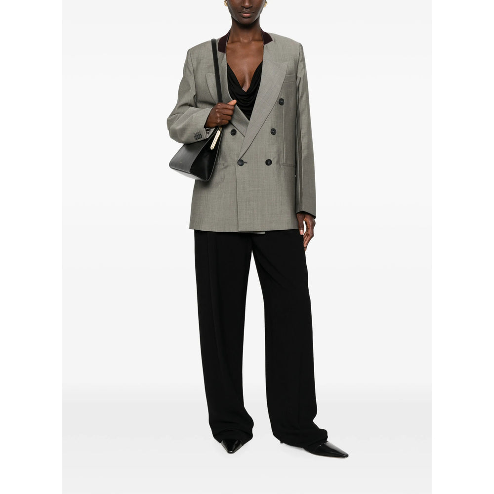 Victoria Beckham Grey Jackets - Blazers Women