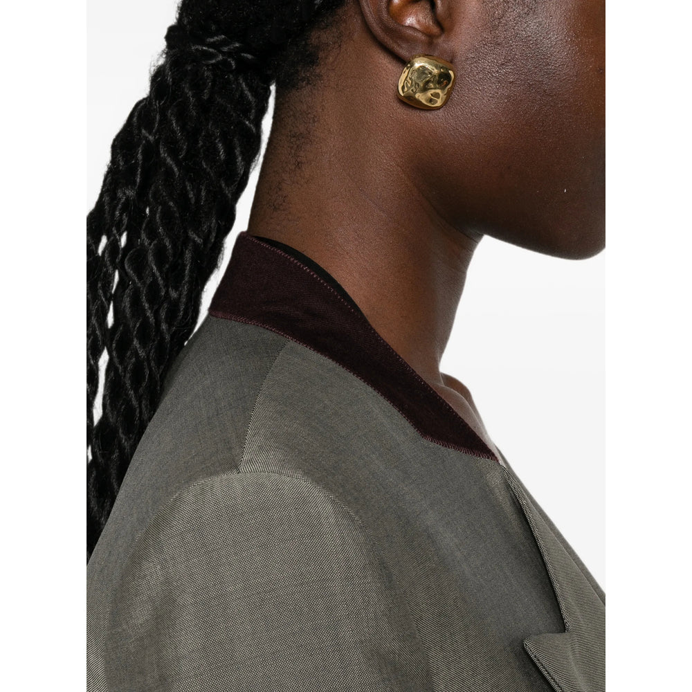 Victoria Beckham Grey Jackets - Blazers Women