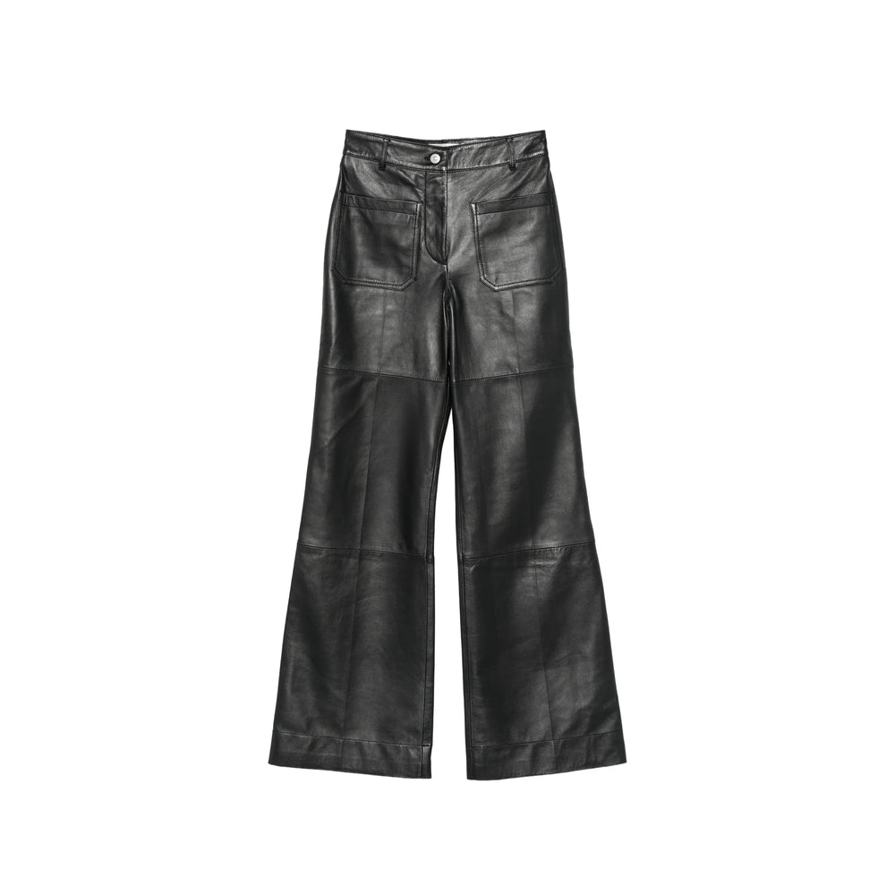 Victoria Beckham Black Trousers - Straight Trousers Women