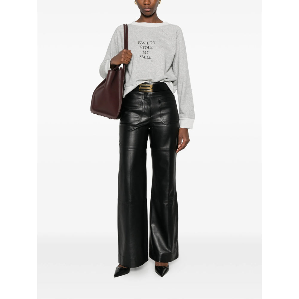 Victoria Beckham Black Trousers - Straight Trousers Women