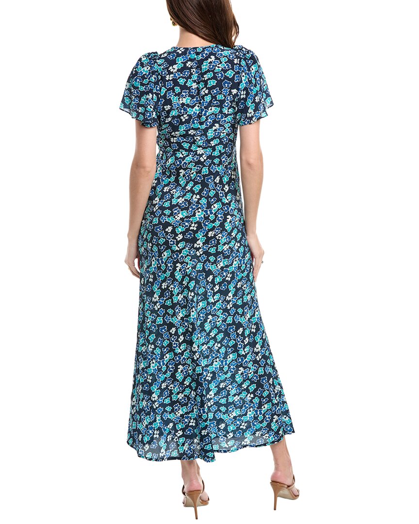 FAITHFULL THE BRAND Saturnia Silk Midi Dress
