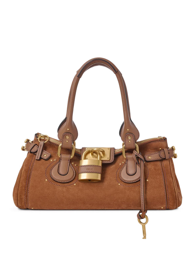 Chloe` Women Paddington Suede Bag