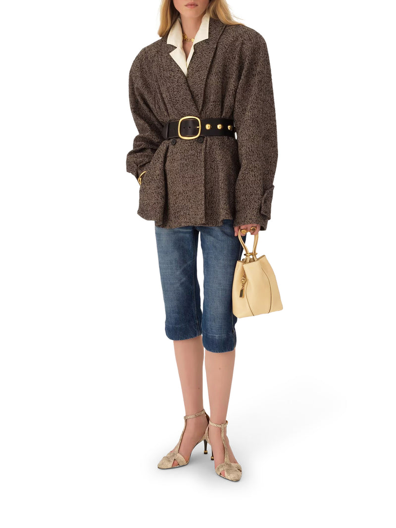Chloe` Women Chloé Spin Small Tote Bag In Leather