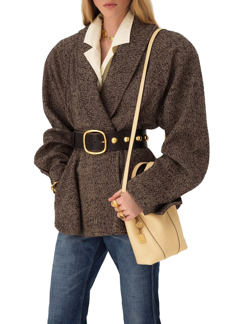 Chloe` Women Chloé Spin Small Tote Bag In Leather