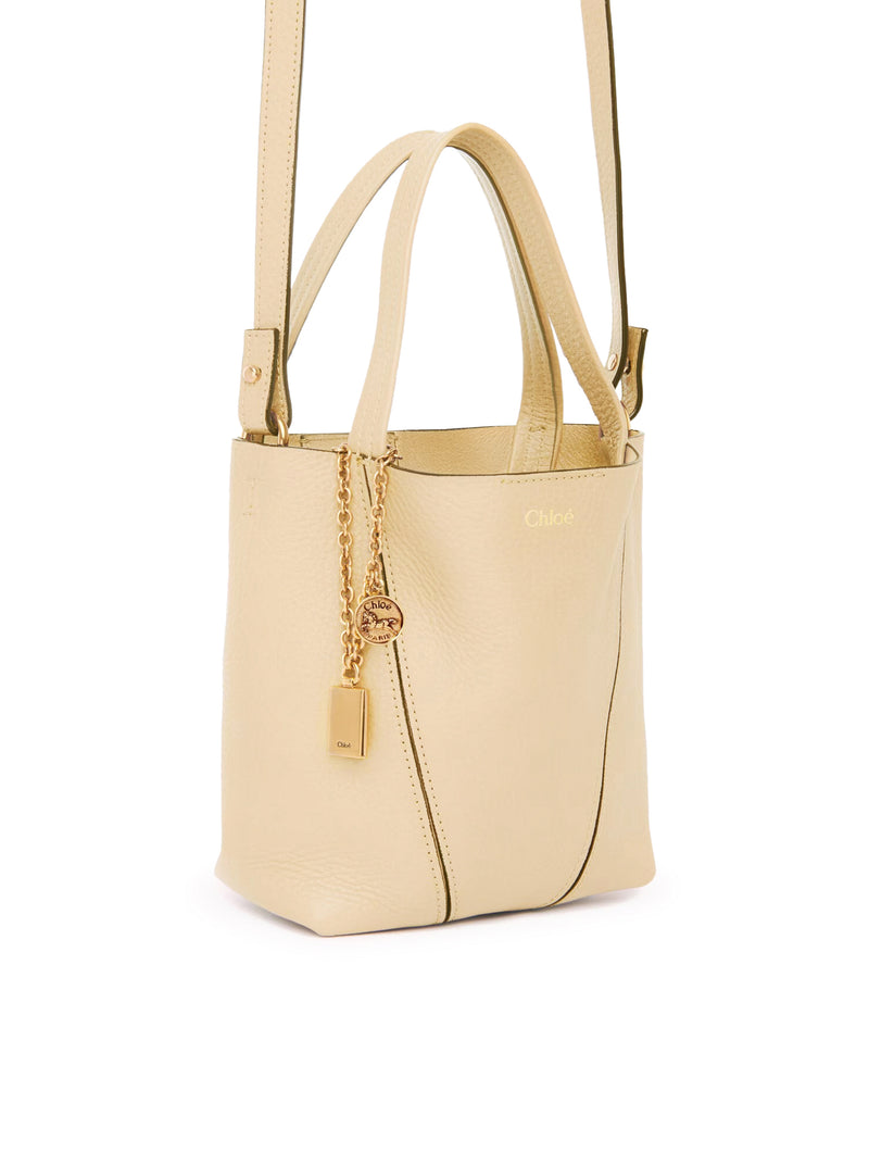 Chloe` Women Chloé Spin Small Tote Bag In Leather