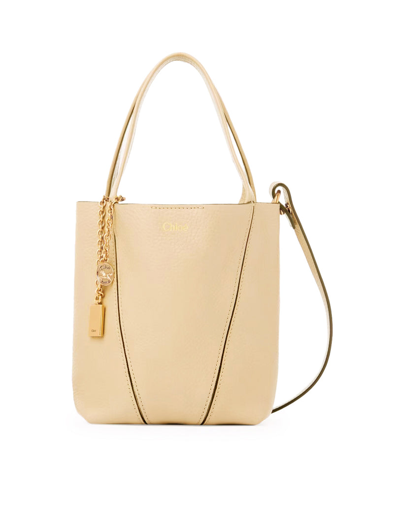 Chloe` Women Chloé Spin Small Tote Bag In Leather