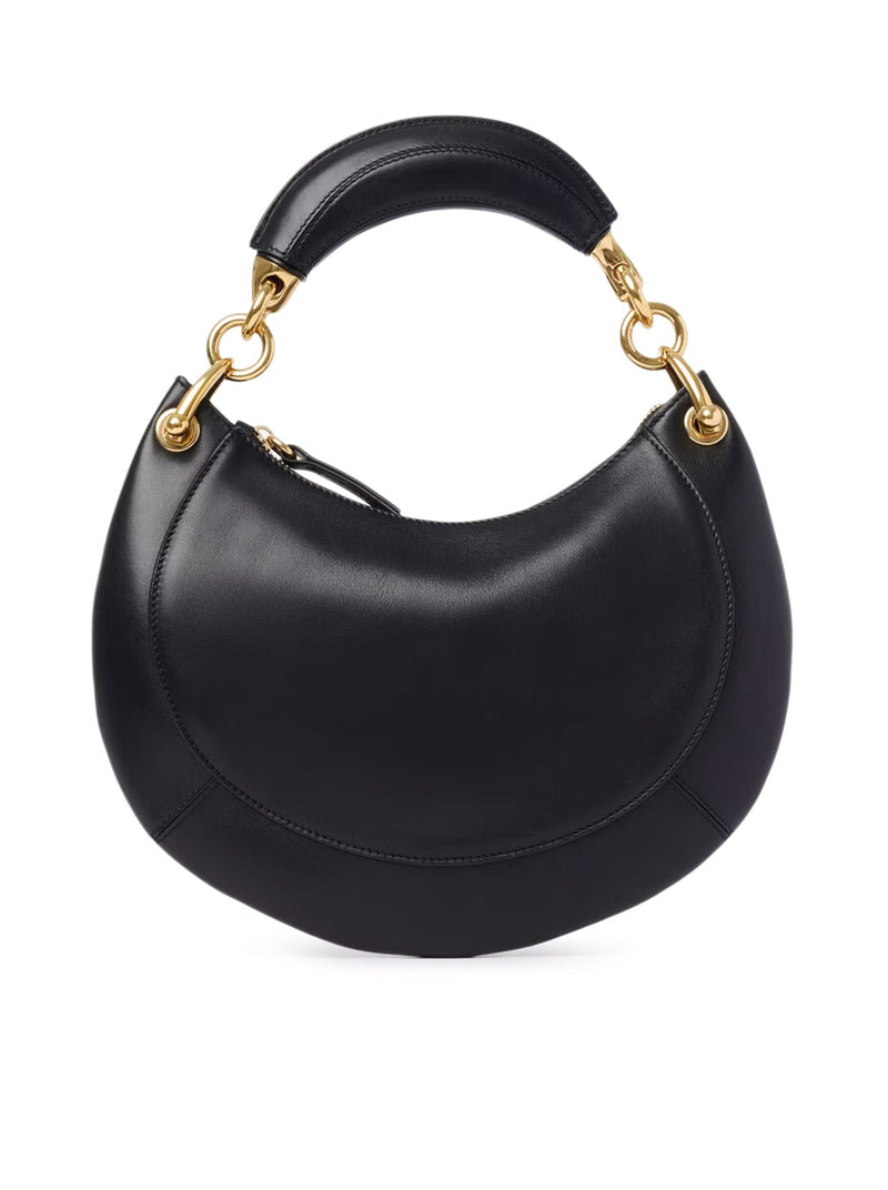 Chloe` Women Small Chloé Banana Zipped Hobo In Soft Leather