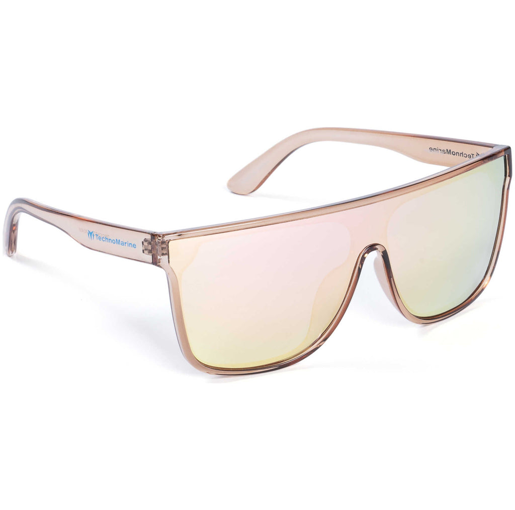 TechnoMarine Unisex 49 mm Brown Sunglasses
