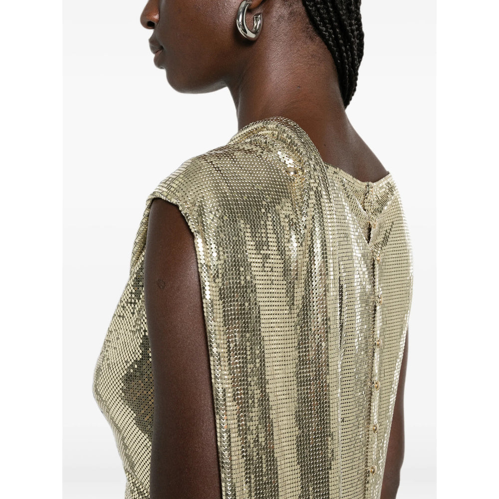 Rabanne Gold Dresses - Evening Dresses Women