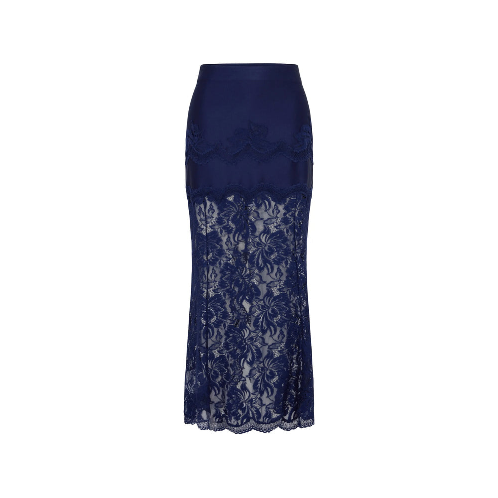 Rabanne Blue Skirts - Fitted Skirts Women