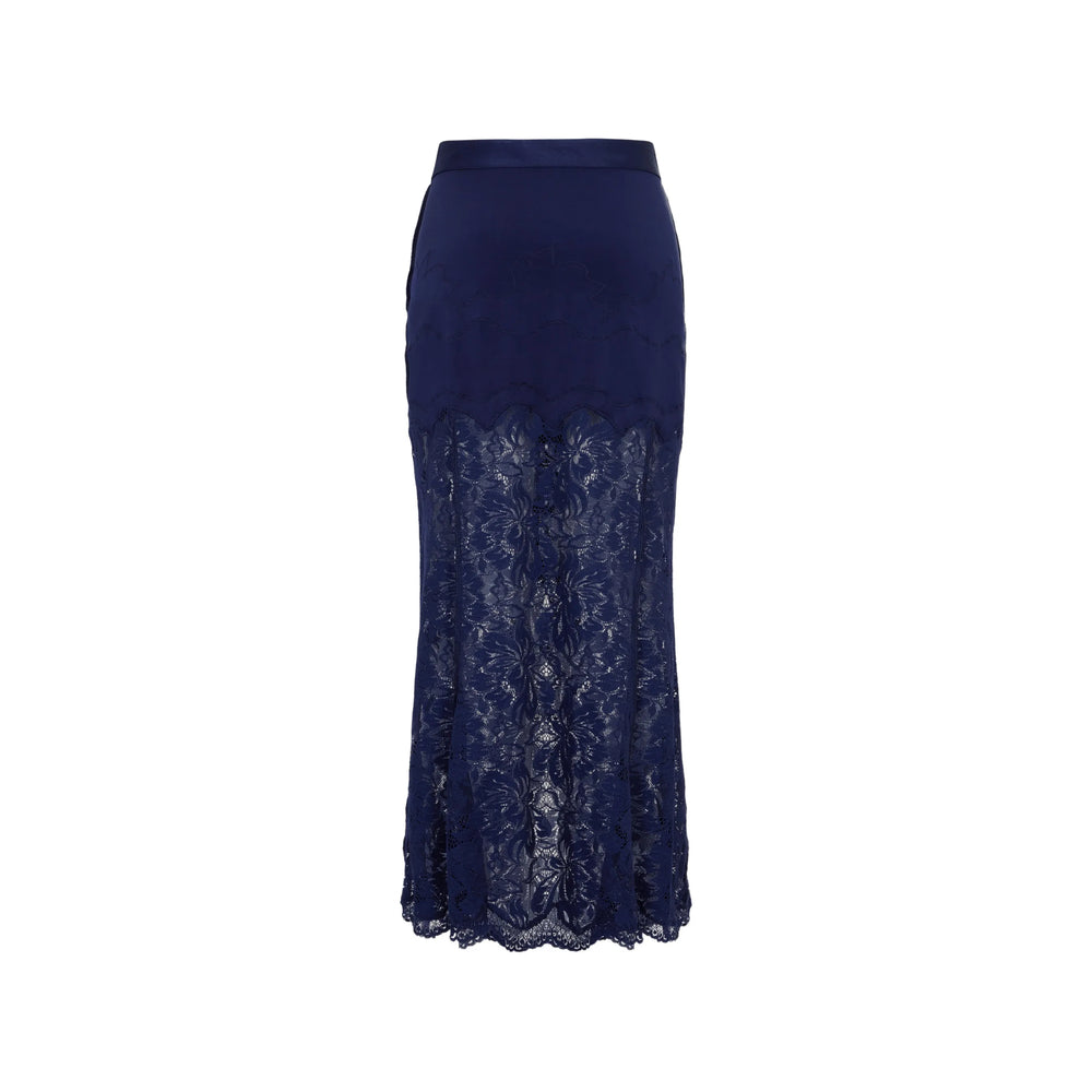 Rabanne Blue Skirts - Fitted Skirts Women