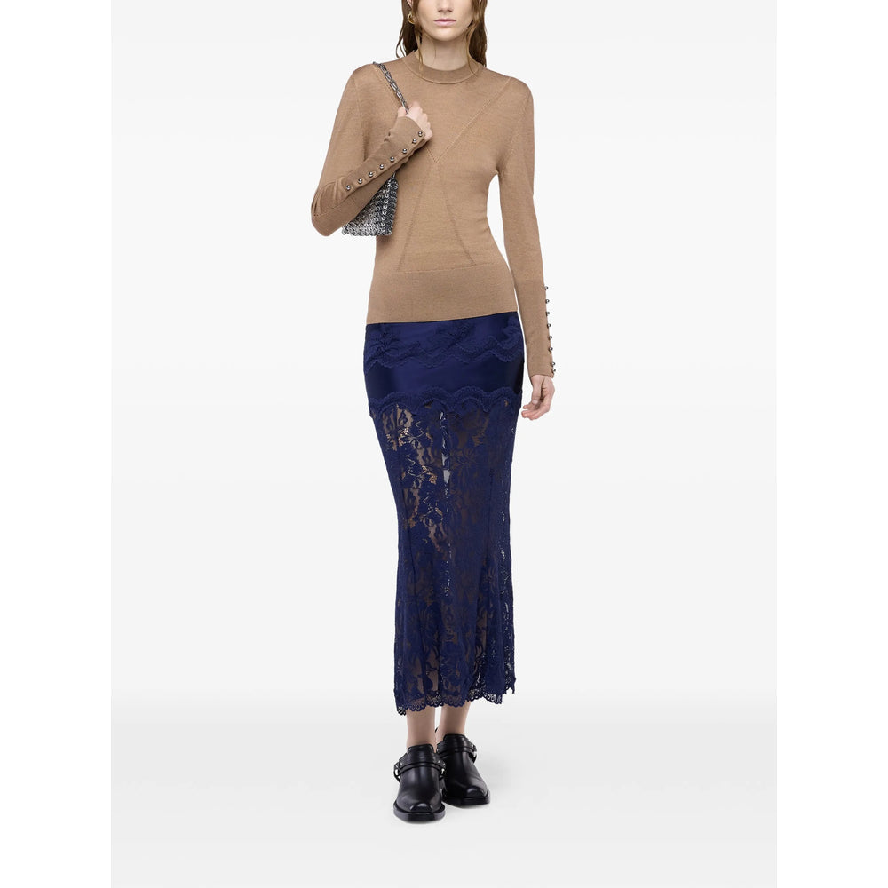 Rabanne Blue Skirts - Fitted Skirts Women