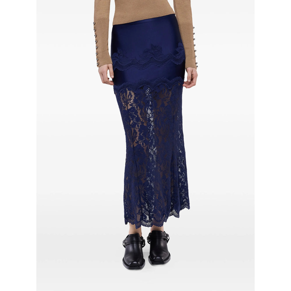 Rabanne Blue Skirts - Fitted Skirts Women