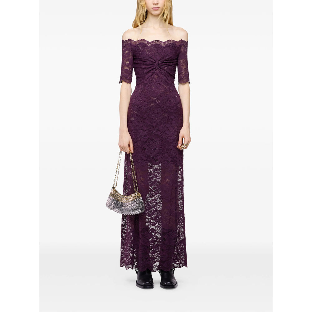 Rabanne Purple Dresses - Evening Dresses Women