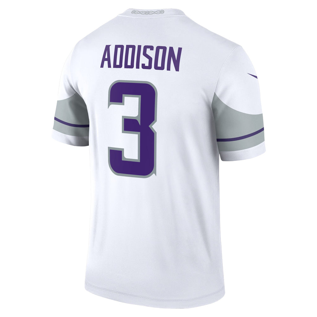 Minnesota Vikings Jordan Addison White Legend Player Performance Top