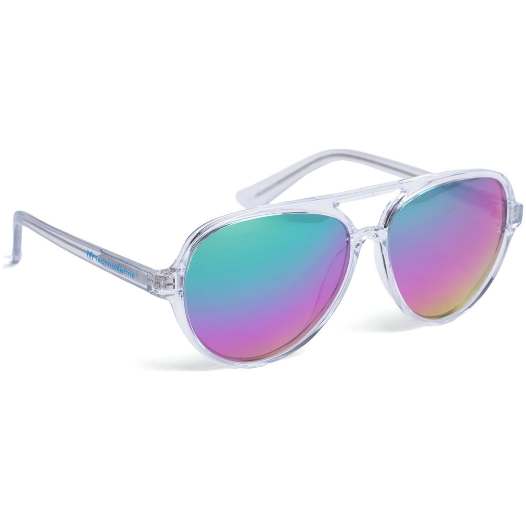 TechnoMarine Unisex 50 mm White Sunglasses