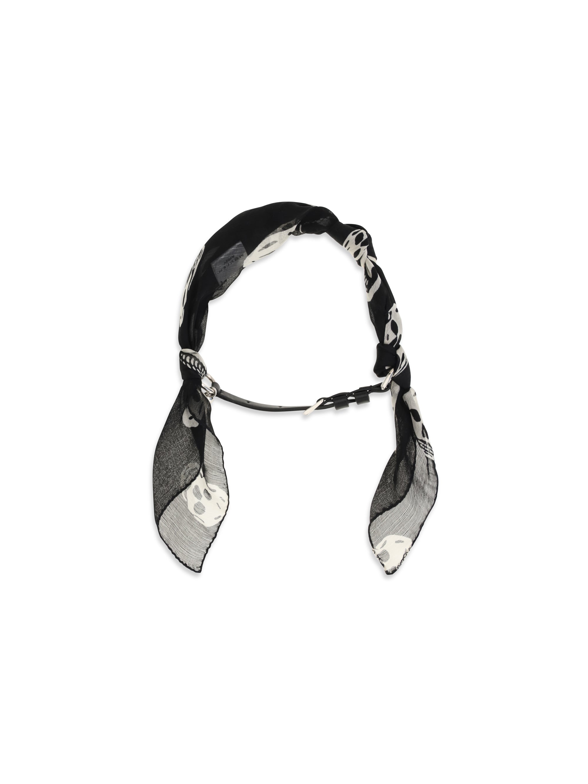 Alexander Mcqueen Women Double-Wrap Skull Scarf Bracelet