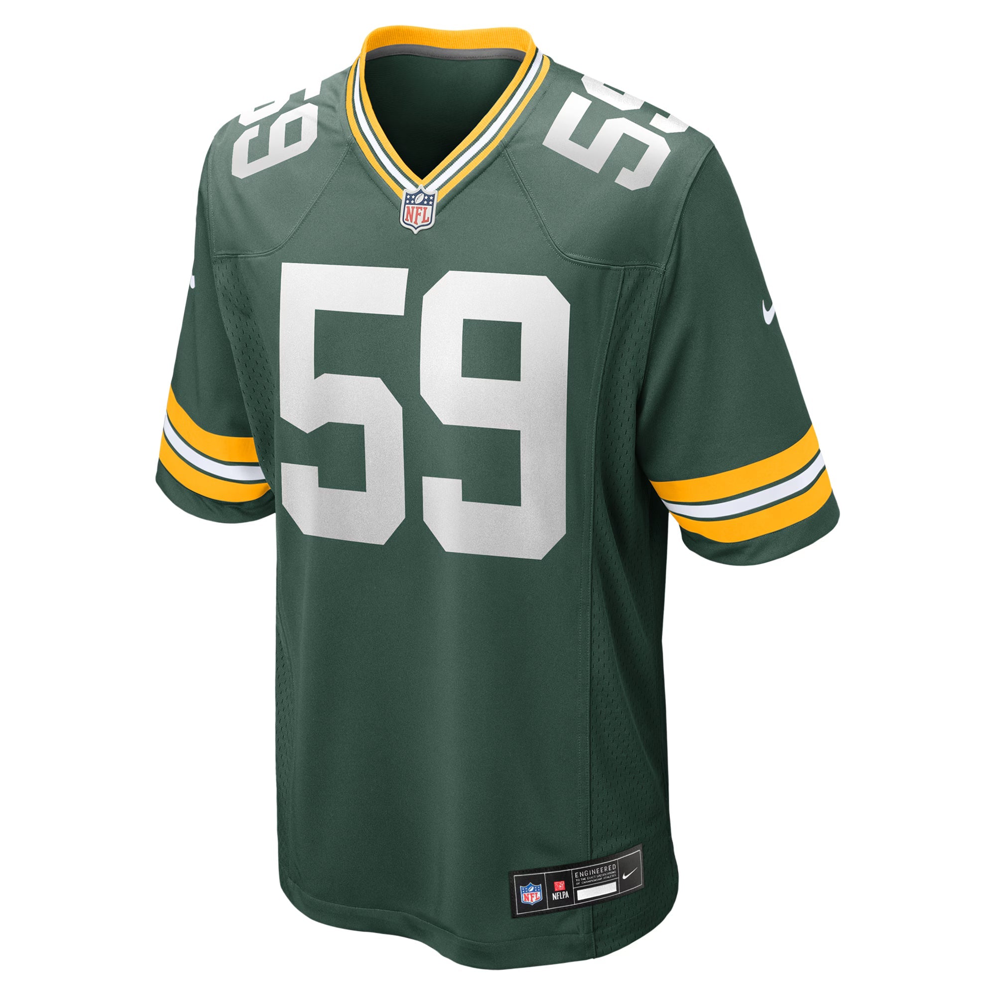 Green Bay Packers Ty'Ron Hopper Green Game Jersey